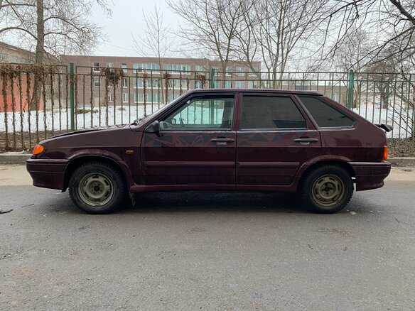 2013 Lada (ВАЗ) 2114, пурпурный, 95000 рублей - вид 5