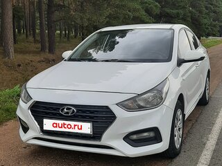 2019 Hyundai Solaris II, белый, 1170000 рублей, вид 2