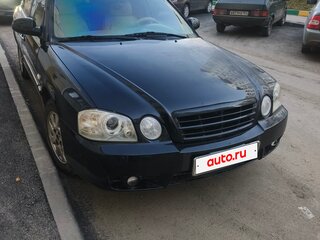 2006 Kia Magentis I Рестайлинг, чёрный, 600000 рублей, вид 2