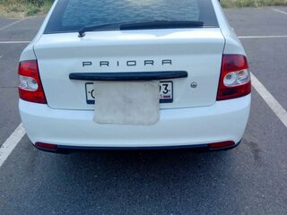 2010 Lada (ВАЗ) Priora I, белый, 350000 рублей, вид 4