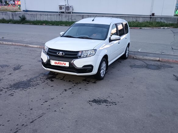 2024 Lada (ВАЗ) Largus I Рестайлинг, белый, 1420000 рублей - вид 4