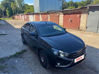 2017 Lada (ВАЗ) Vesta I, чёрный, 830000 рублей, вид 1