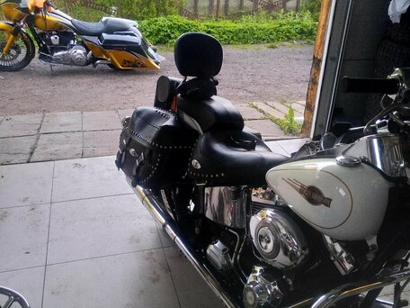 2007 Harley-Davidson Heritage Classic, белый, 800000 рублей, вид 3