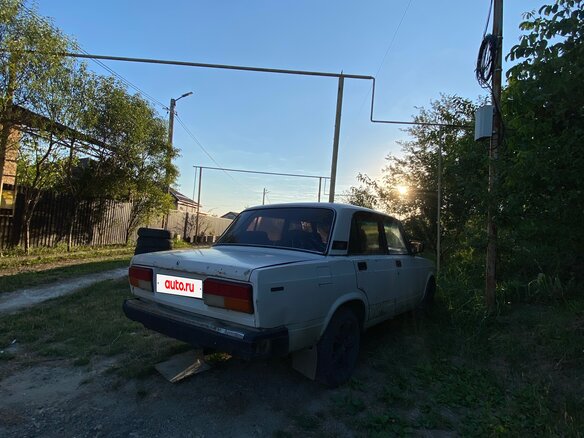 1989 Lada (ВАЗ) 2107, бежевый, 95000 рублей - вид 8