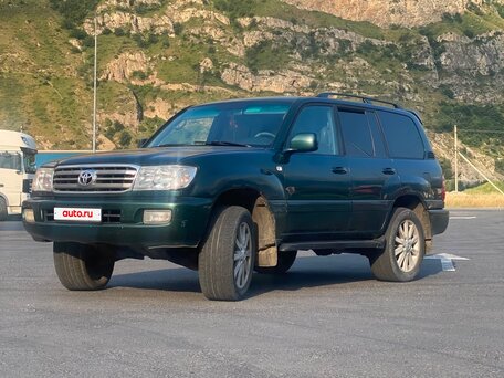 2000 Toyota Land Cruiser 100 Series, зелёный, 1210000 рублей, вид 1