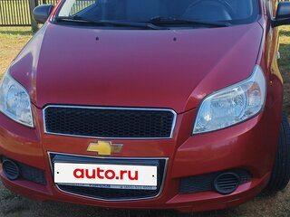 2009 Chevrolet Aveo I Рестайлинг, красный, 450000 рублей, вид 2