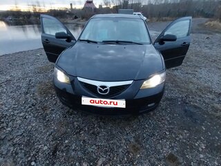 2006 Mazda 3 I (BK) Рестайлинг, чёрный, 470000 рублей, вид 2
