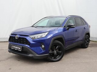 2021 Toyota RAV4 V (XA50), синий, 3340000 рублей, вид 1