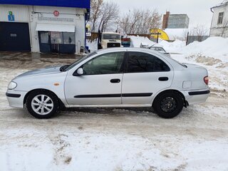2001 Nissan Almera II (N16), серебристый, 180000 рублей, вид 4