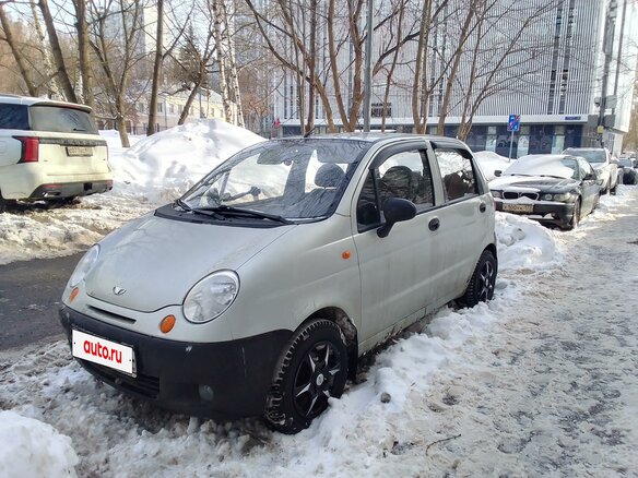 2008 Daewoo Matiz I Рестайлинг, серебристый, 400000 рублей