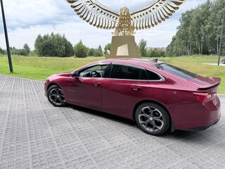 2019 Chevrolet Malibu IX Рестайлинг, красный, 1300000 рублей, вид 3