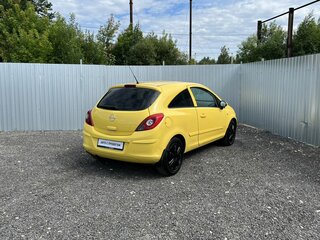 2007 Opel Corsa D, жёлтый, 210000 рублей, вид 2