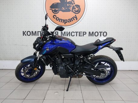 2024 Yamaha MT-07 (FZ-07), синий, 965000 рублей, вид 2