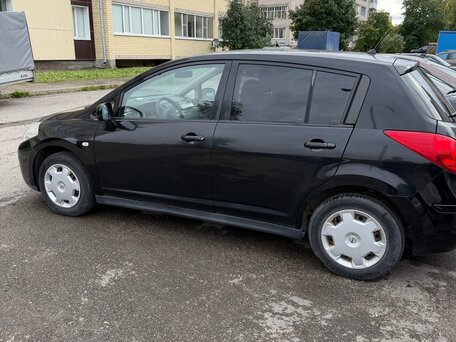 2007 Nissan Tiida I, чёрный, 575000 рублей, вид 4