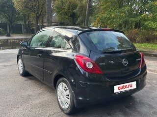 2007 Opel Corsa D, чёрный, 349500 рублей, вид 4