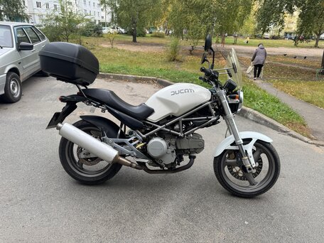 2001 Ducati Monster 400, белый, 250000 рублей, вид 1