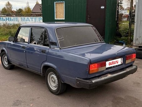 2005 Lada (ВАЗ) 2107, синий, 160000 рублей, вид 4