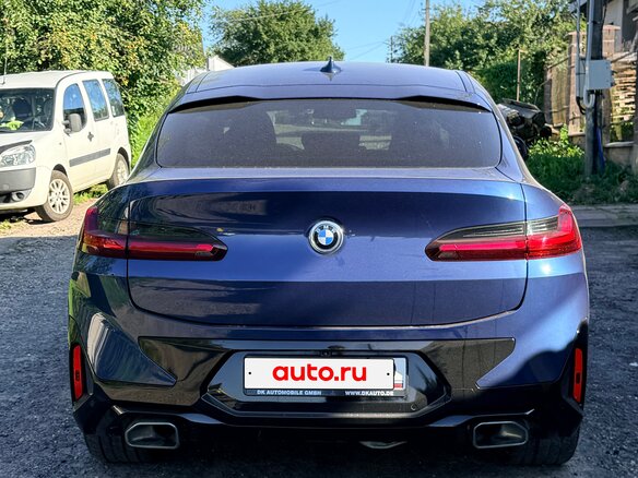 2022 BMW X4 30d II (G02) Рестайлинг, синий, 7100000 рублей - вид 5