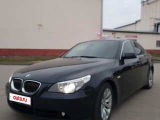2006 BMW 5 серии 525i V (E60/E61), чёрный, 990000 рублей, вид 1