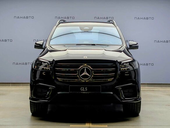 2025 Mercedes-Benz GLS 450 II (X167) Рестайлинг, чёрный - вид 2