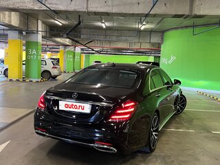 2016 Mercedes-Benz S-Класс 400 Long VI (W222, C217), чёрный, 3240000 рублей, вид 3
