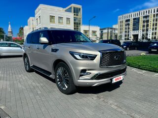 2019 Infiniti QX80 I Рестайлинг 2, бежевый, 5830000 рублей, вид 1
