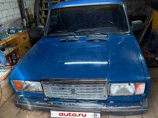 2004 Lada (ВАЗ) 2107, синий, 85000 рублей, вид 2