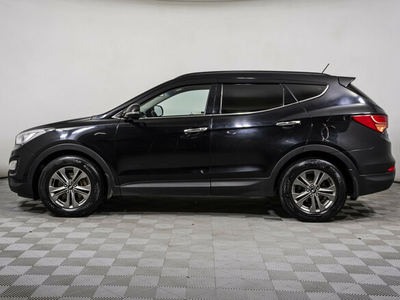 2014 Hyundai Santa Fe III, чёрный, 1618000 рублей - вид 7
