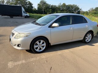 2008 Toyota Corolla AMT X (E140, E150), серебристый, 680000 рублей, вид 2
