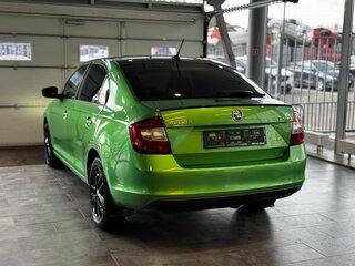 2017 Skoda Rapid I Рестайлинг, зелёный, 1330000 рублей, вид 4