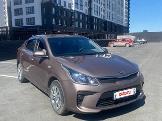 2018 Kia Rio IV, коричневый, 1300000 рублей, вид 2