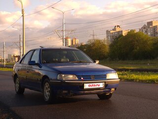 1993 Peugeot 405, синий, 115000 рублей, вид 1