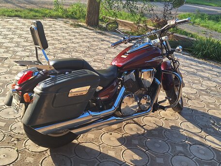 2007 Honda VTX 1300, пурпурный, 605000 рублей, вид 3