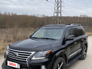 2012 Lexus LX 570 III Рестайлинг, чёрный, 3500000 рублей, вид 1