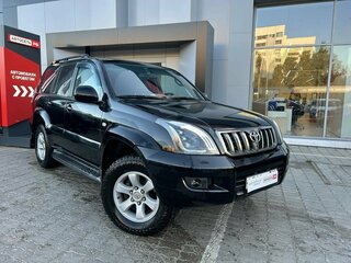2008 Toyota Land Cruiser Prado 4-speed 120 Series Рестайлинг, чёрный, 2800000 рублей, вид 1