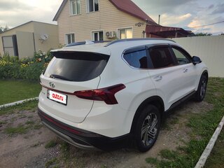 2020 Hyundai Santa Fe IV Рестайлинг, белый, 3170000 рублей, вид 3