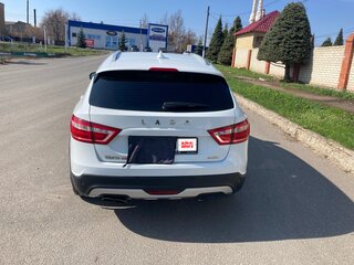 2018 Lada (ВАЗ) Vesta SW Cross I, белый, 910000 рублей, вид 3