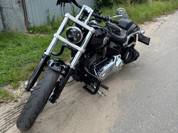 2015 Harley-Davidson Breakout, чёрный, 1500000 рублей - вид 8