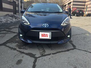 2019 Toyota Aqua I Рестайлинг 2, синий, 1300000 рублей, вид 2