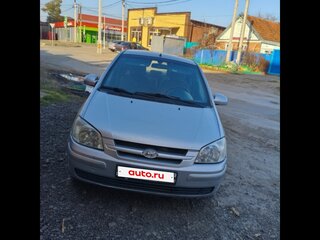 2003 Hyundai Getz I, серебристый, 350000 рублей, вид 1