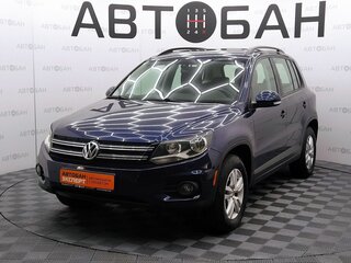 2016 Volkswagen Tiguan I Рестайлинг, синий, 1640000 рублей, вид 1