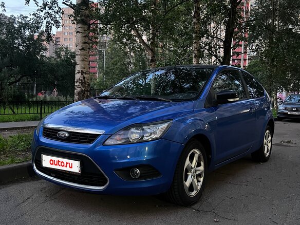 2007 Ford Focus II Рестайлинг, голубой, 360000 рублей - вид 13