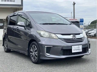 2015 Honda Freed I Рестайлинг 2, серый, 990000 рублей, вид 4