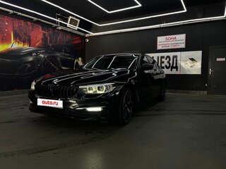 2019 BMW 5 серии 520d VII (G30/G31/G38), чёрный, 2200000 рублей, вид 4