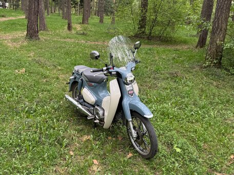2023 Honda Super Cub, серебристый, 360000 рублей, вид 1