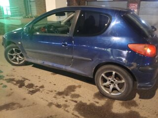 2004 Peugeot 206, синий, 100000 рублей, вид 4