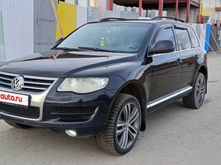 2007 Volkswagen Touareg I Рестайлинг, чёрный, 870000 рублей, вид 1