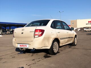 2015 Lada (ВАЗ) Granta I, белый, 290000 рублей, вид 4