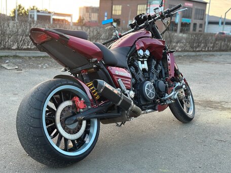 1995 Yamaha V-Max 1200, красный, 400000 рублей, вид 5