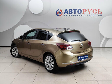2012 Opel Astra J Рестайлинг, бежевый, 775000 рублей, вид 2